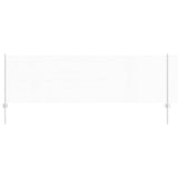 Vidaxl hek met paal zilver 0,8 x 10 m staal