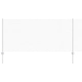 Vidaxl hek met paal zilver 1 x 10 m staal