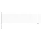 Vidaxl hek met paal zilver 0,5 x 25 m staal