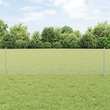 Vidaxl zeshoekig gaasgek met palen 25 x 0,6 m gegalvaniseerd staal