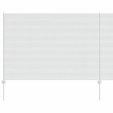 Vidaxl hek met paal zilver 1,6 x 25 m staal