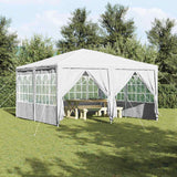 Vidaxl partytent wit 400 x 400 x 266 cm polyetheen