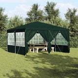 Vidaxl partytent groen 400 x 400 x 266 cm polyetheen