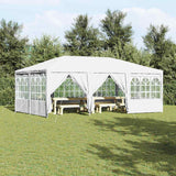 Vidaxl partytent wit 600 x 400 x 266 cm polyetheen