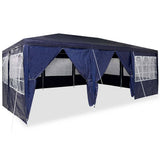 Vidaxl partytent blauw 600 x 400 x 266 cm polyetheen