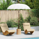 Vidaxl balinese parasol crème 190 x 190 x 260 cm