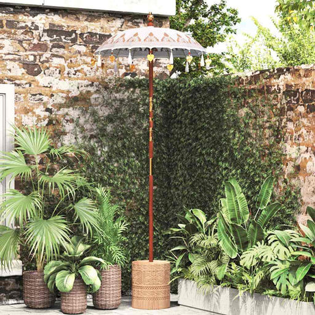 Vidaxl balinese parasol 125 x 125 x 260 cm