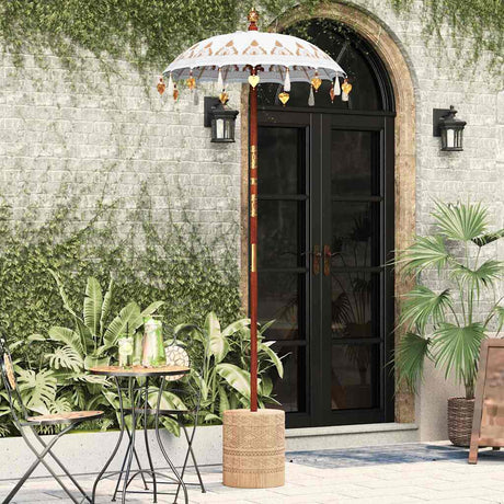 Vidaxl balinese parasol 125 x 125 x 260 cm