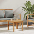 Vidaxl salontafel bruin 45 x 45 x 36 cm massief teakhout