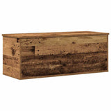 Vidaxl opslagdoos oud hout 90 x 35 x 35 cm bewerkt hout