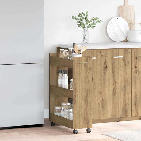 Vidaxl kast 60 x 22 x 79 cm artisan eiken