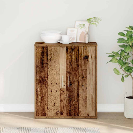 Vidaxl dressoir oud hout 60x31x70 cm engineered wood