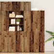 Vidaxl wandkast oudhout 30 x 42,5 x 39,5 cm bewerkt hout