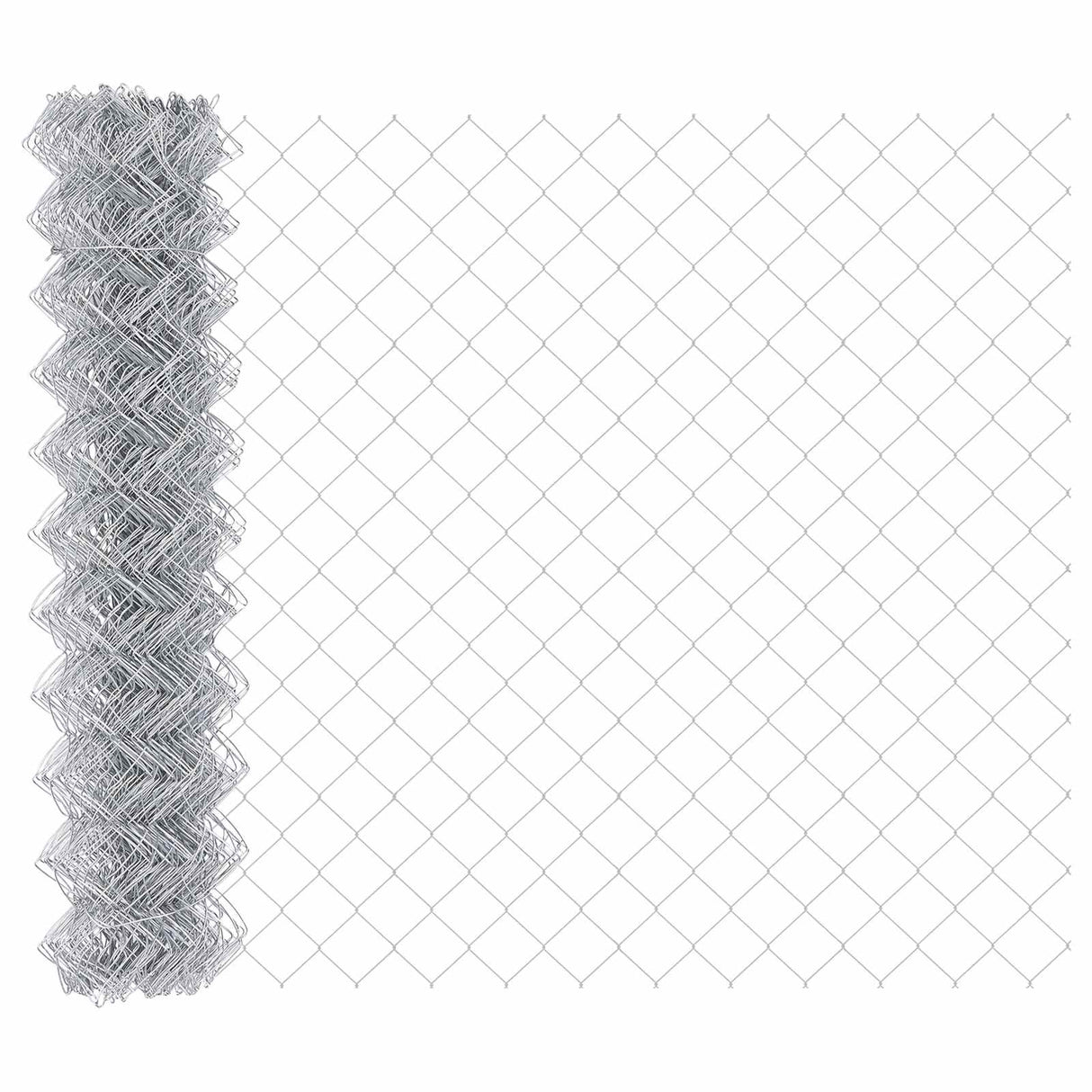 Vidaxl kettenschakelhek zilver 10 x 1,2 m gegalvaniseerd staal