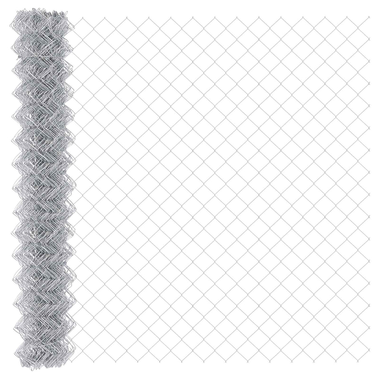 Vidaxl kettenschakelhek zilver 10 x 1,6 m gegalvaniseerd staal