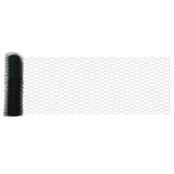 Vidaxl hexagon hek groen 0,4 x 25 m pvc
