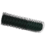 Vidaxl hexagon hek groen 0,6 x 50 m pvc