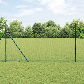 Vidaxl hexagon hek 1,2 x 50 m pvc groen