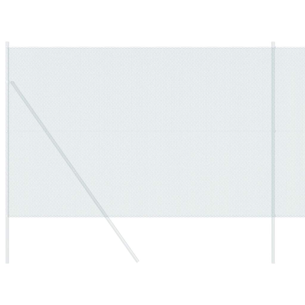 Vidaxl hexagon hek groen 1,5 x 100 m pvc