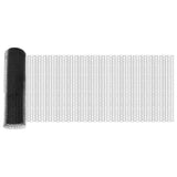 Vidaxl hexagon hek grijs 0,5 x 50 m pvc