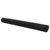 Vidaxl hexagon hek grijs 1,2 x 50 m pvc