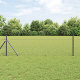 Vidaxl hexagon hek grijs 1,2 x 50 m pvc
