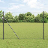 Vidaxl hexagon hek grijs 1,5 x 50 m pvc