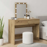 Vidaxl plafondtafel artisan eiken 100 x 40 x 130 cm bewerkt hout