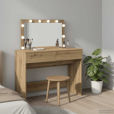 Vidaxl plafondtafel artisan eiken 100 x 40 x 120 cm bewerkt hout