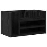 Vidaxl bureau organizer oudhout 44,5 x 24 x 25 cm bewerkt hout