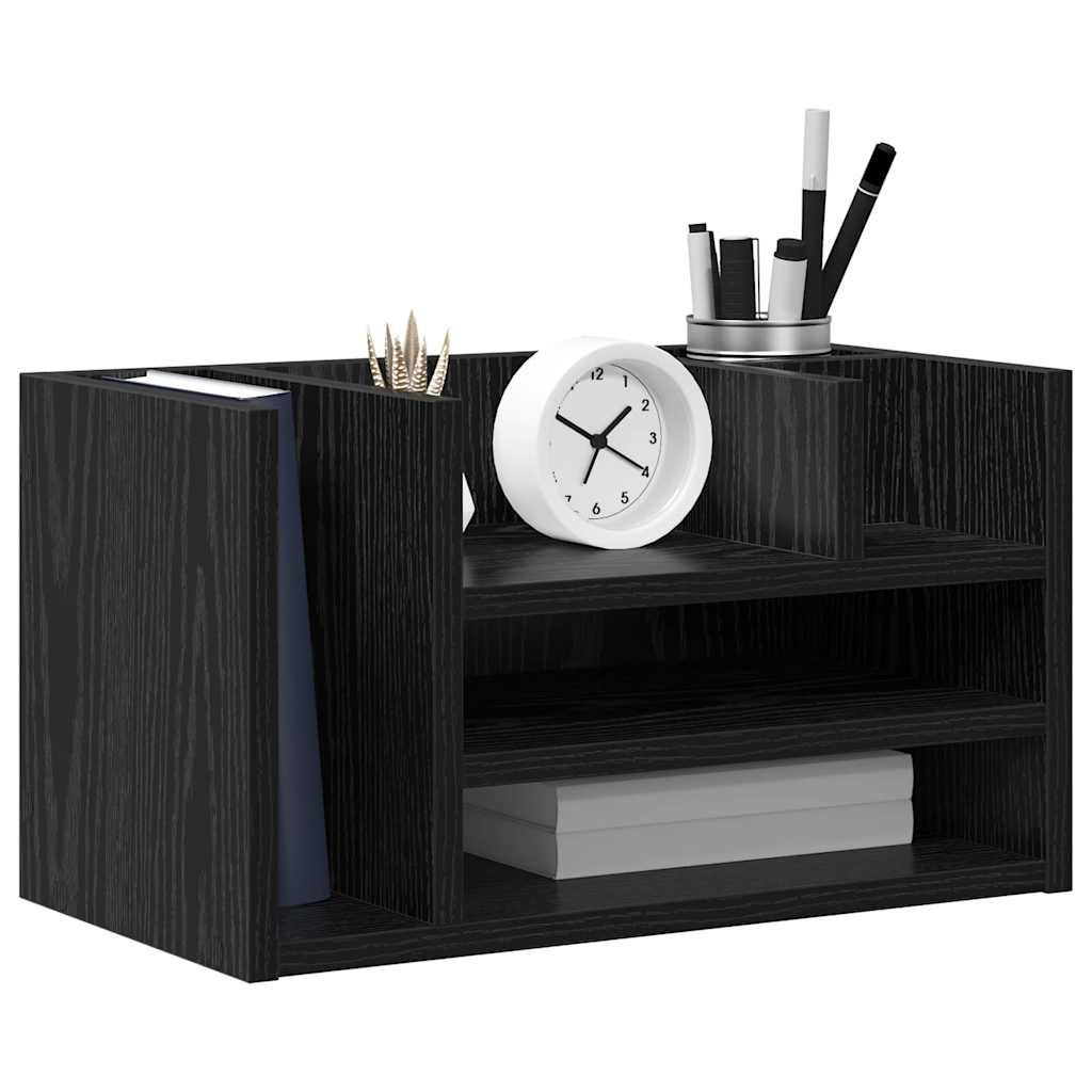 Vidaxl bureau organizer oudhout 44,5 x 24 x 25 cm bewerkt hout