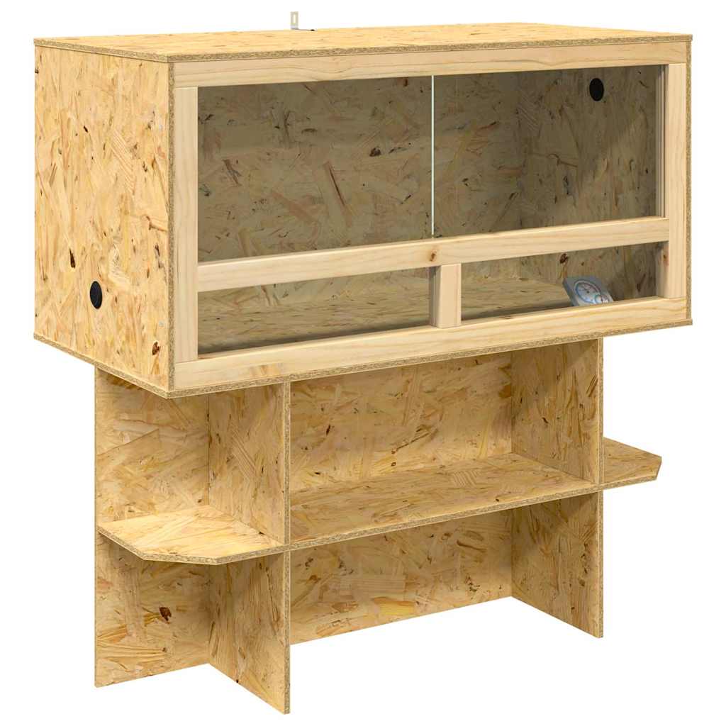 Vidaxl terrarium bruin 100 x 50 x 100 cm osb