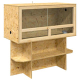 Vidaxl terrarium bruin 100 x 50 x 100 cm osb