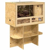 Vidaxl terrarium bruin 80 x 50 x 100 cm osb