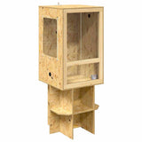 Vidaxl terrarium bruin 50 x 50 x 130 cm osb