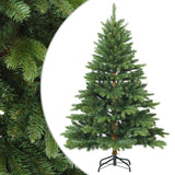 Vidaxl kunstmatige inklapbare kerstboom groen 150 cm pvc, pe en staal