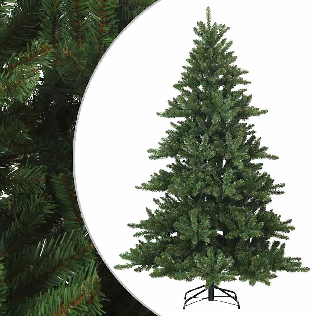 Vidaxl kunstmatige inklapbare kerstboom groen 180 cm pvc, staal