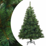 Vidaxl kunstmatige inklapbare kerstboom groen 150 cm pvc, staal