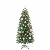 Vidaxl kunstkerstboom met 150 led met standaard groen 120 cm pe en pvc
