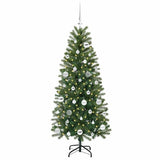 Vidaxl kunstkerstboom met 150 led met standaard groen 150 cm pe en pvc