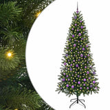 Vidaxl kunstkerstboom met 300 led met standaard groen 210 cm pe en pvc