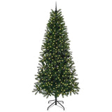 Vidaxl kunstkerstboom met 300 led met standaard groen 240 cm pe en pvc