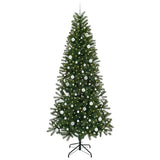 Vidaxl kunstkerstboom met 300 led met standaard groen 240 cm pe en pvc