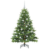 Vidaxl kunstkerstboom met 150 led met standaard groen 150 cm pe en pvc