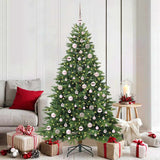 Vidaxl kunstkerstboom met 300 led met standaard groen 180 cm pe en pvc