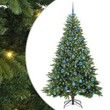 Vidaxl kunstkerstboom met 300 led met standaard groen 180 cm pe en pvc