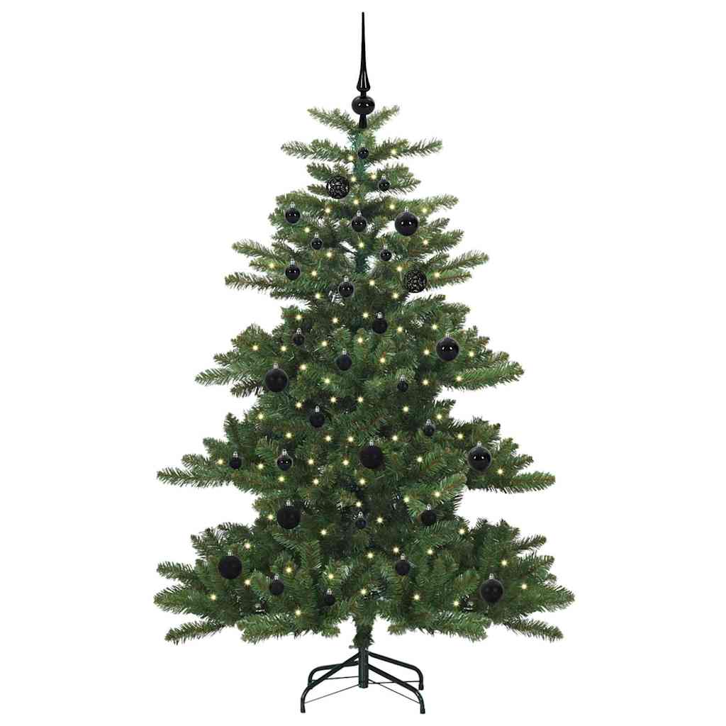 Vidaxl kunstmatige inklapbare kerstboom groen 150 cm pvc en staal