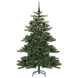 Vidaxl kunstmatige inklapbare kerstboom groen 150 cm pvc en staal