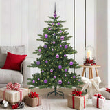 Vidaxl kunstmatige inklapbare kerstboom groen 150 cm pvc en staal