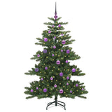 Vidaxl kunstmatige inklapbare kerstboom groen 150 cm pvc en staal
